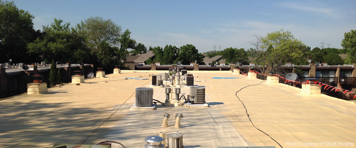 spray foam roofing systems for Iowa